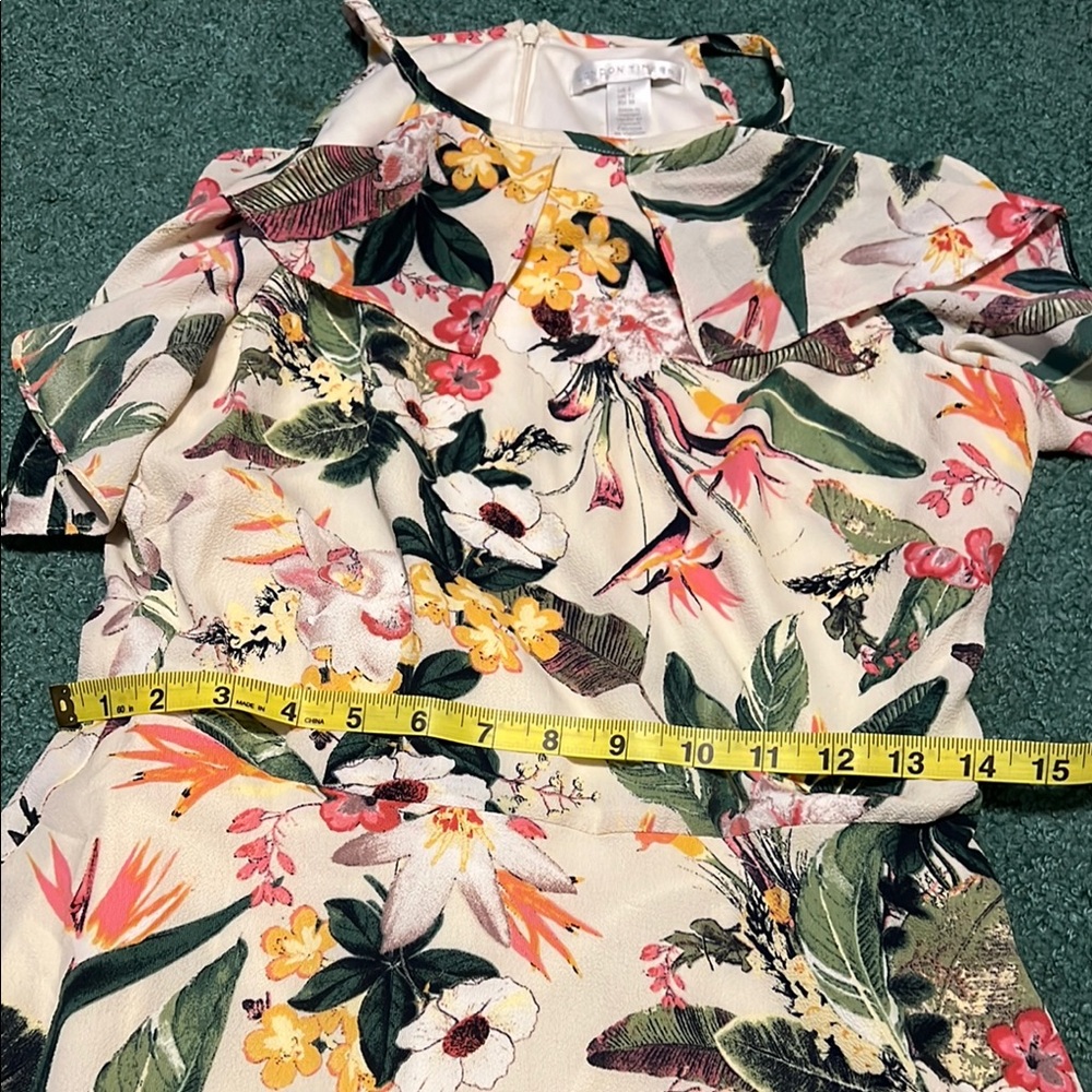 Floral Ruffle Dress - Picture 2 of 4